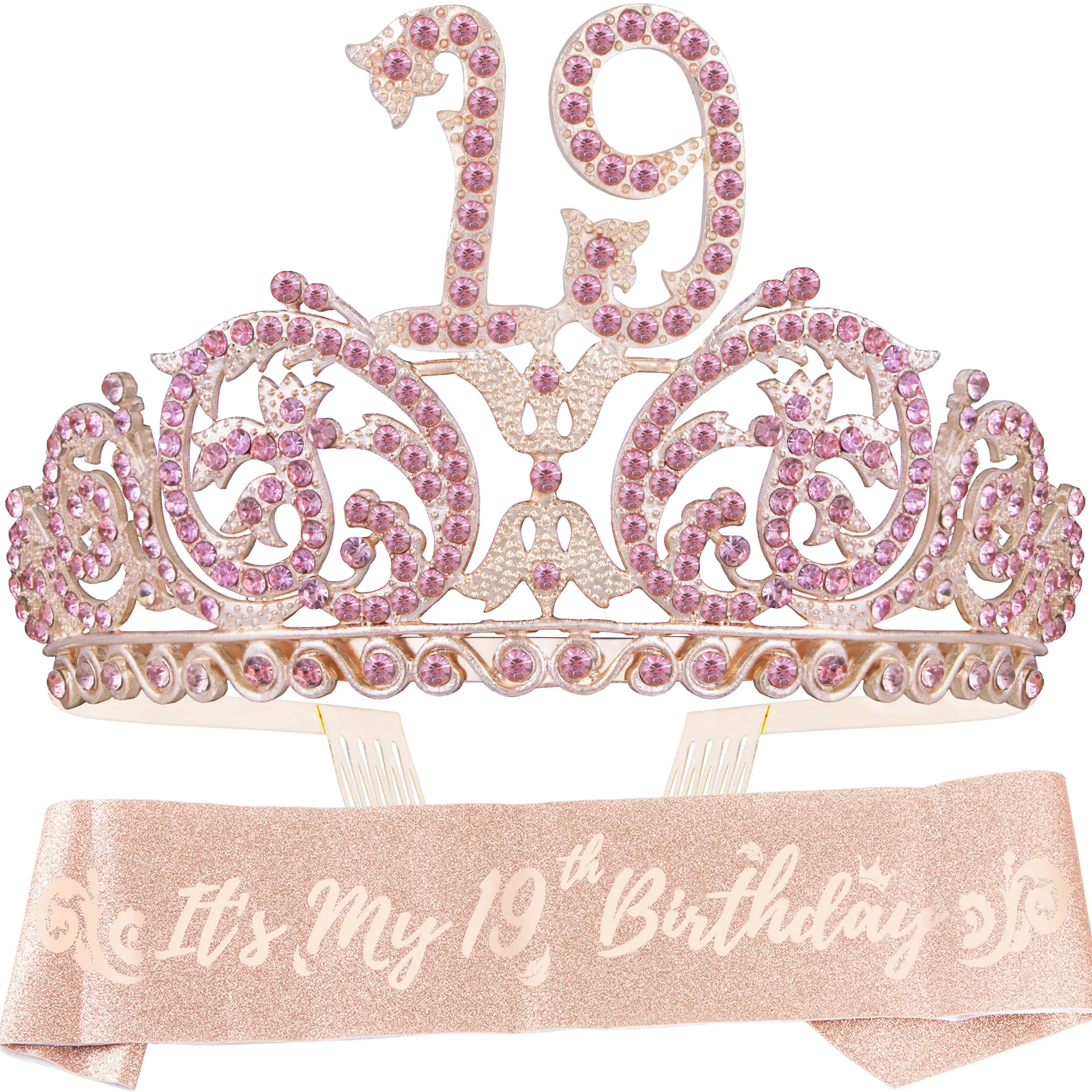 19th Birthday, 19th Birthday Gifts, 19th Birthday Decorations for Girls,19th Birthday