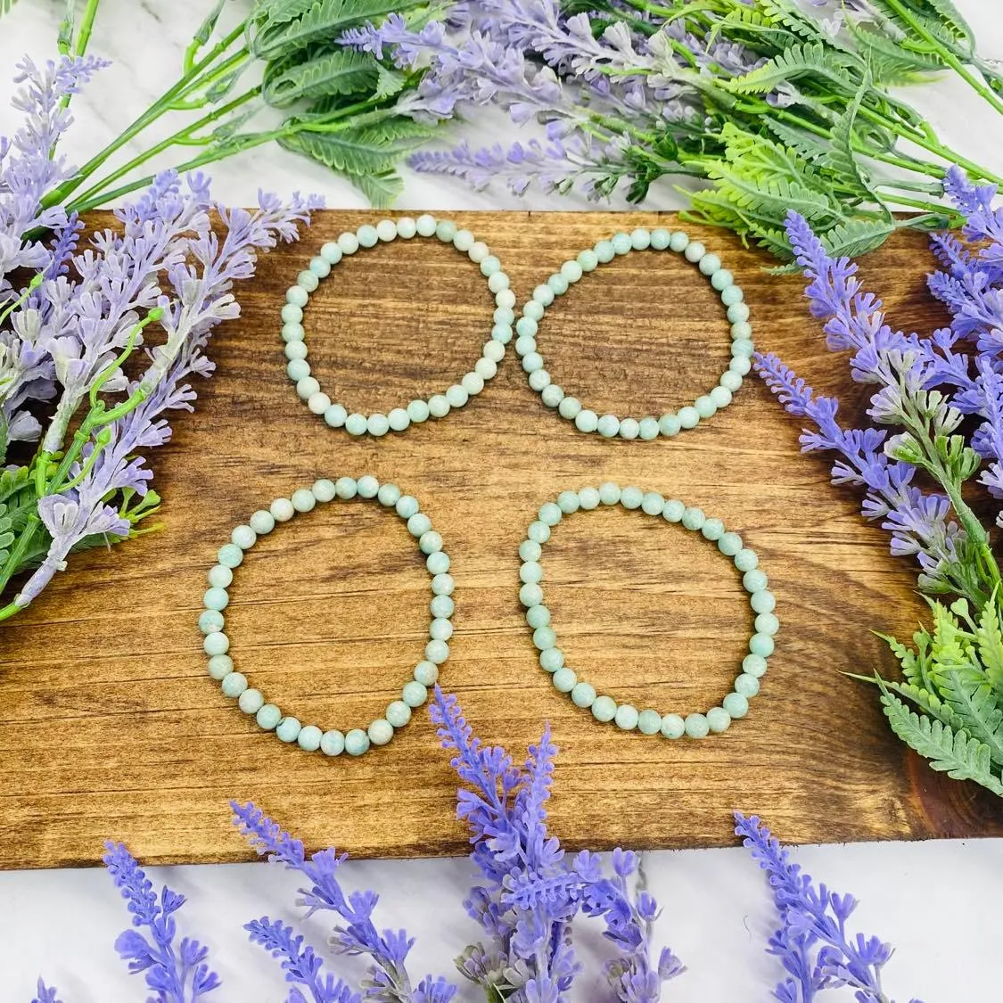 6 mm Crystal Beads Bracelet, Citrine Bracelet, Amazonite Bracelet, Rutile Quartz Bracelet, Healing Stackable Bracelet, Crystal Jewelry