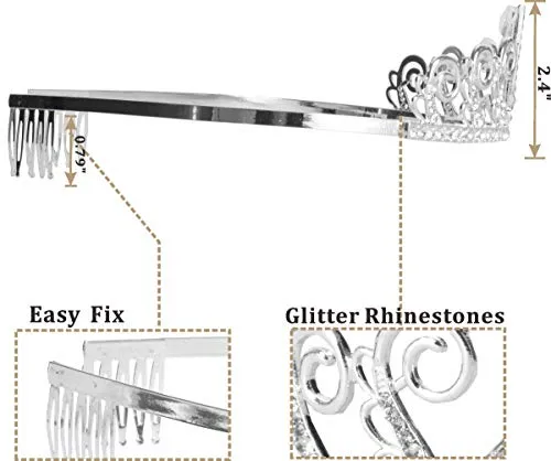 79th Birthday Gifts for Women, 79th Birthday Tiara and Sash, HAPPY 79th Birthday Party