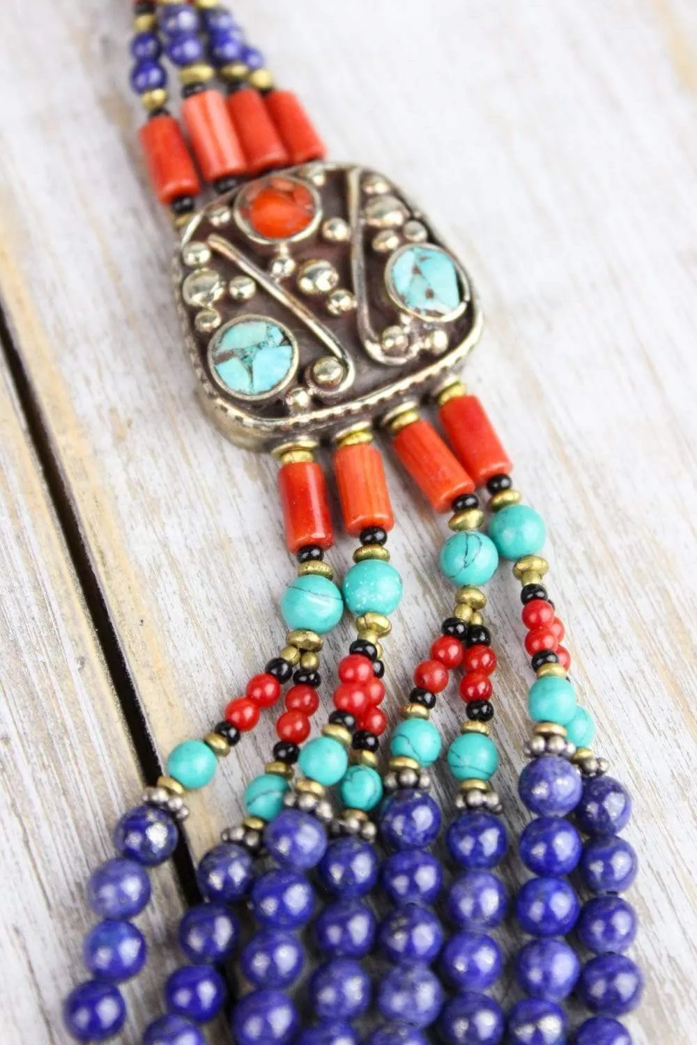 Amazing Tibetan Showpiece Necklace