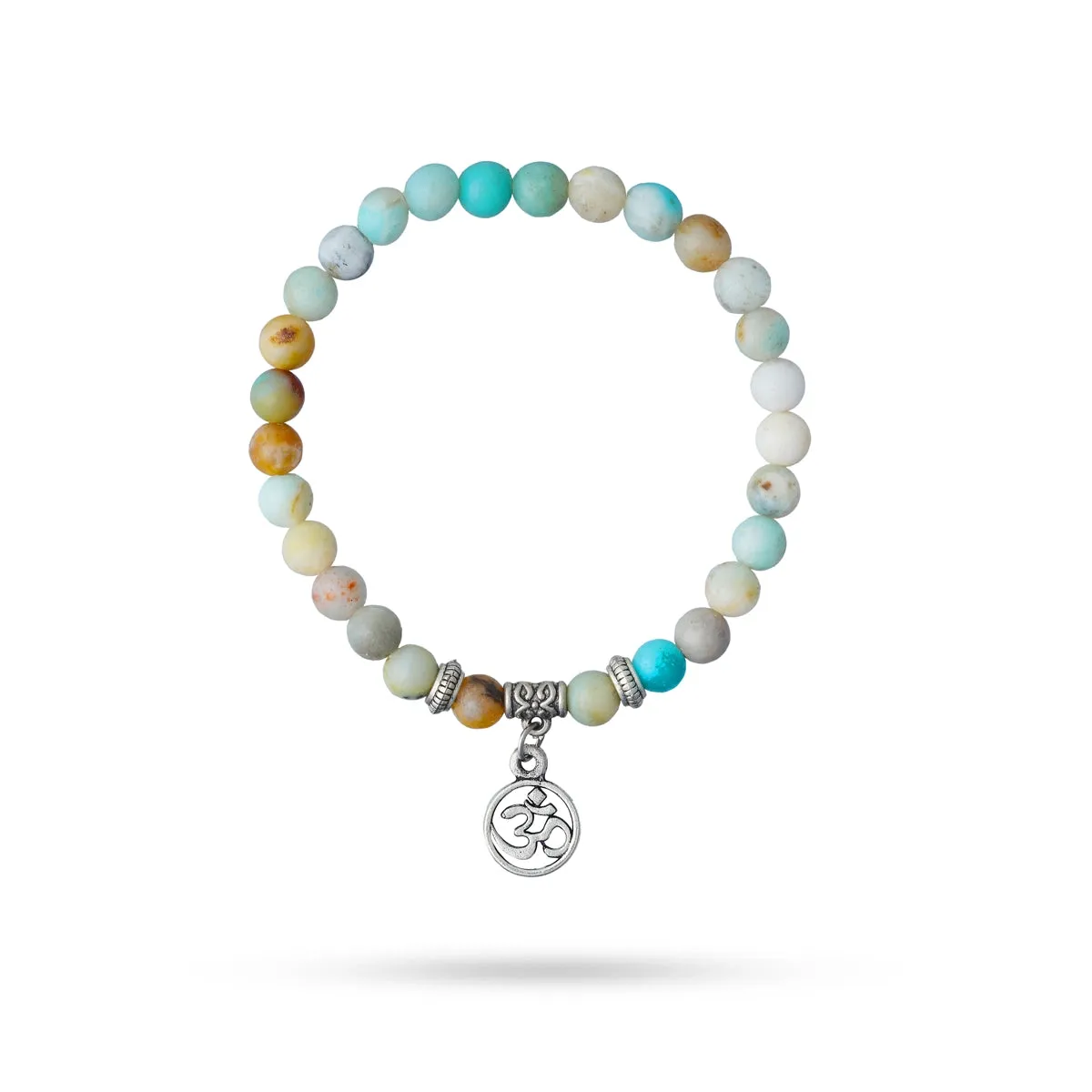 Amazonite Bracelet - 2.5 Inches | Amazonite Gemstone Bracelet/ Crystal Jewellery for Men & Women