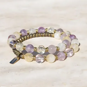 Ametrine Wrist Mala Bracelet