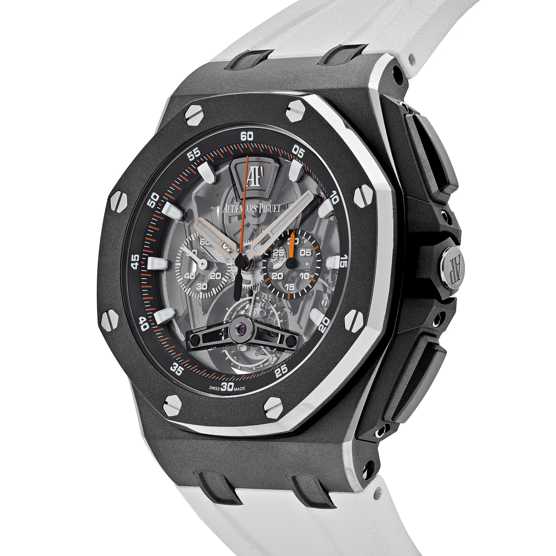 Audemars Piguet Royal Oak Offshore 26407TI.GG.A002CA.01 Tourbillon Chronograph Titanium