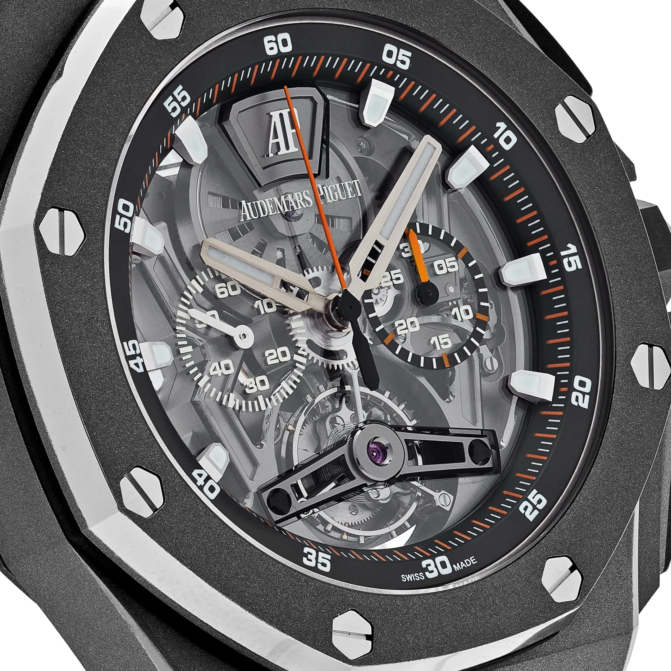 Audemars Piguet Royal Oak Offshore 26407TI.GG.A002CA.01 Tourbillon Chronograph Titanium