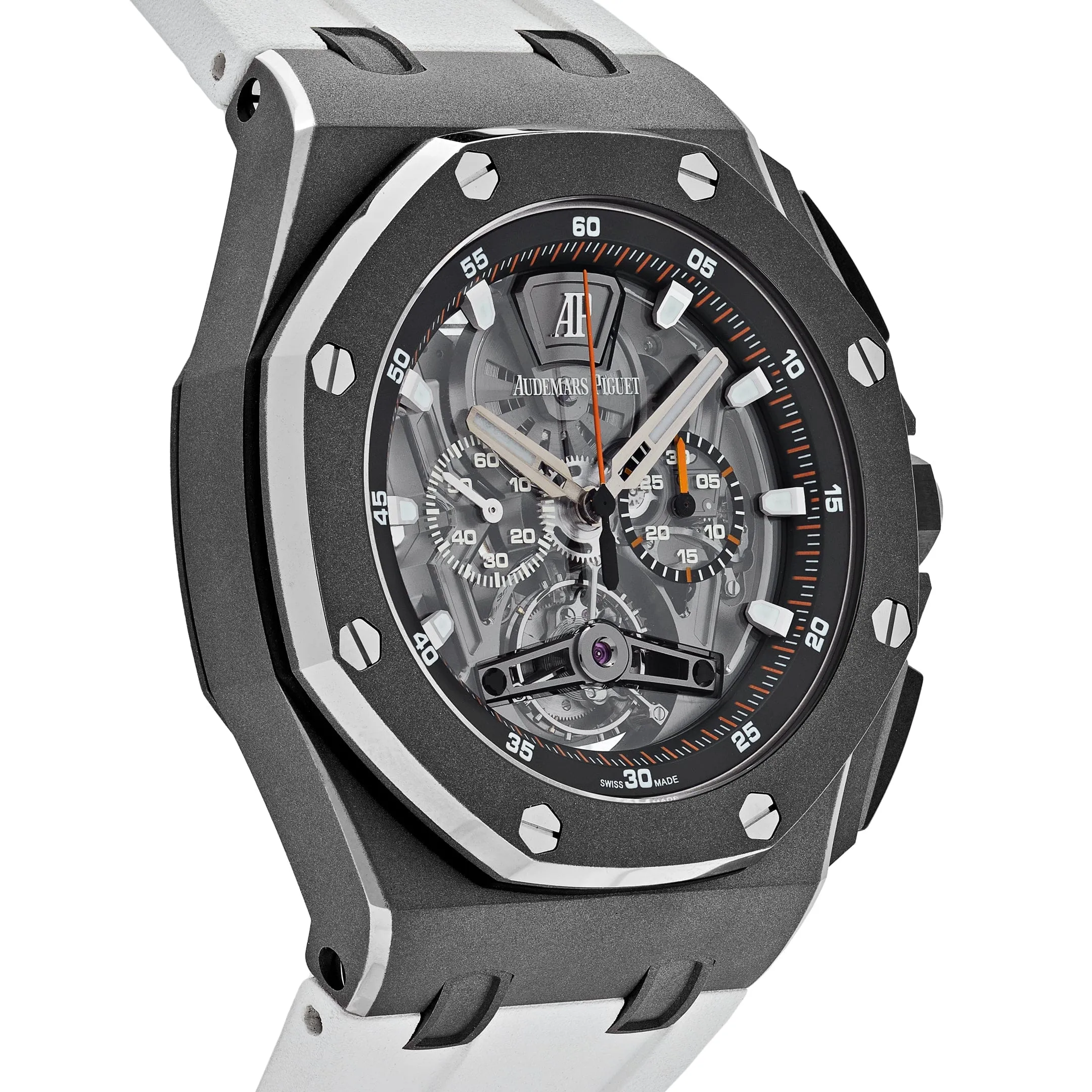 Audemars Piguet Royal Oak Offshore 26407TI.GG.A002CA.01 Tourbillon Chronograph Titanium