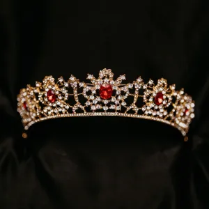 Benjamina's Tiara in Red