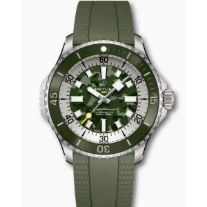 Breitling Superocean Super Diver 46mm Green Camouflage Dial