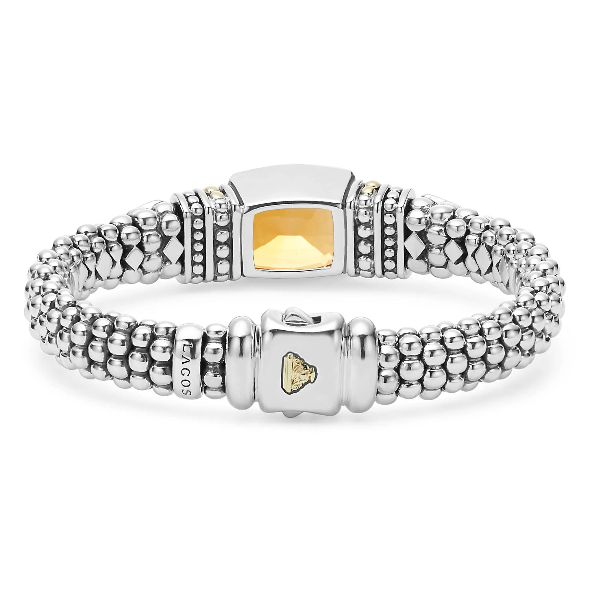 Caviar Color Citrine Caviar Bracelet | 9mm