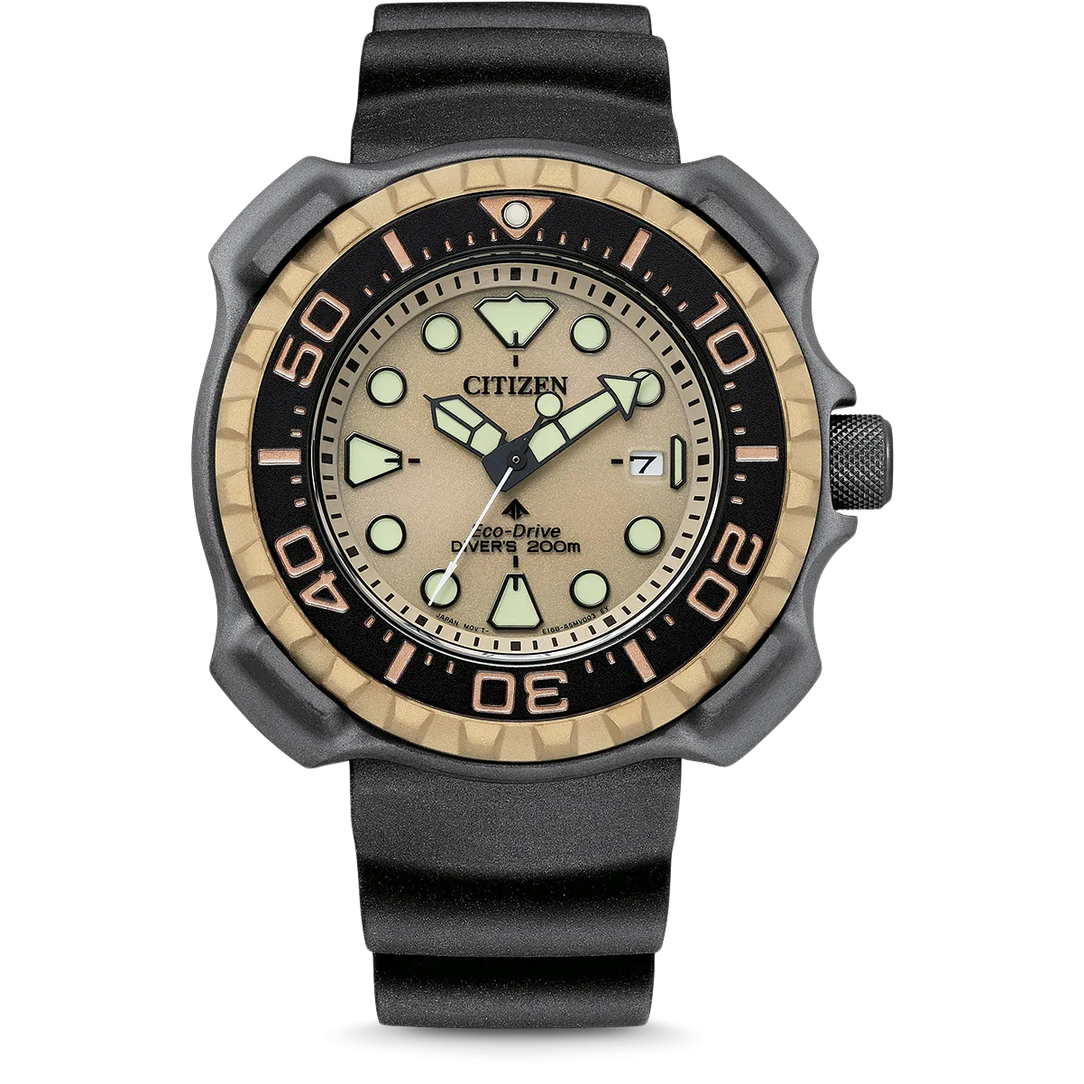 Citizen Eco-Drive Diver Marine Promaster Gold Men's Watch BN0226-10P