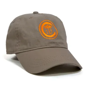 Clemson Ring Crest Hat in Khaki