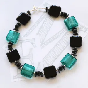 Darcy Agate Necklace – Turquoise