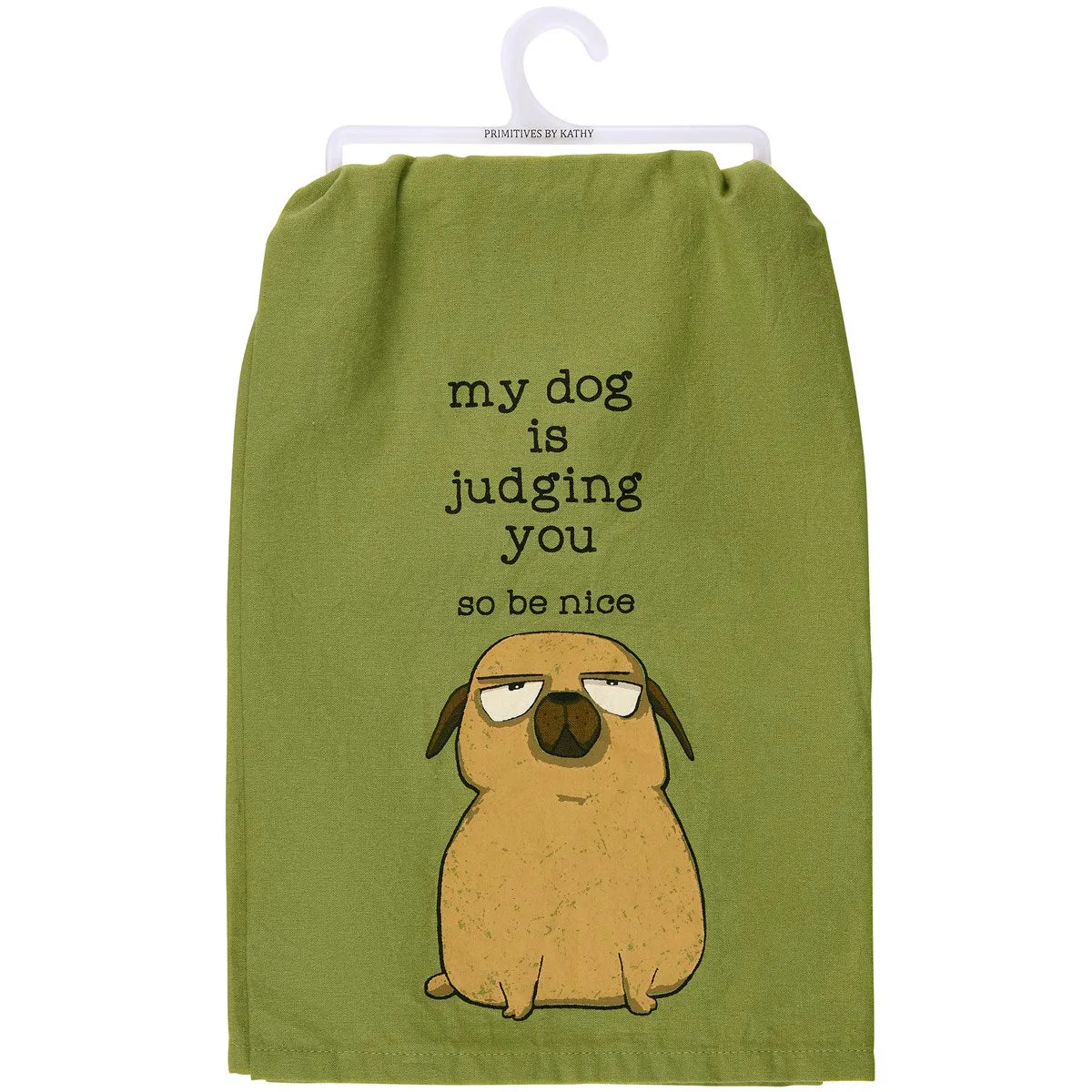 Dog Judging Tea Towel