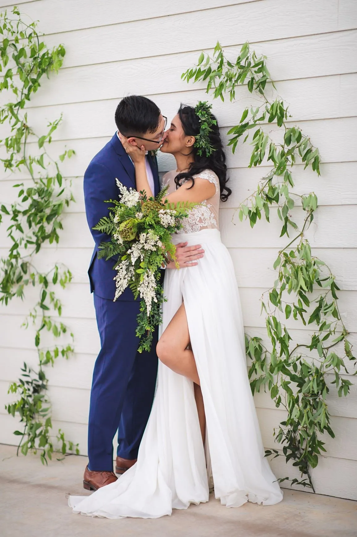 Greenery Bridal Flower Crown