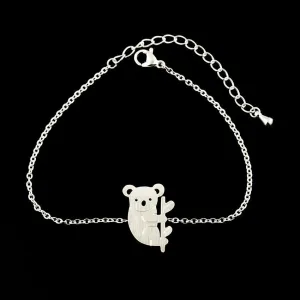 Koala Bear Pendant Bracelet