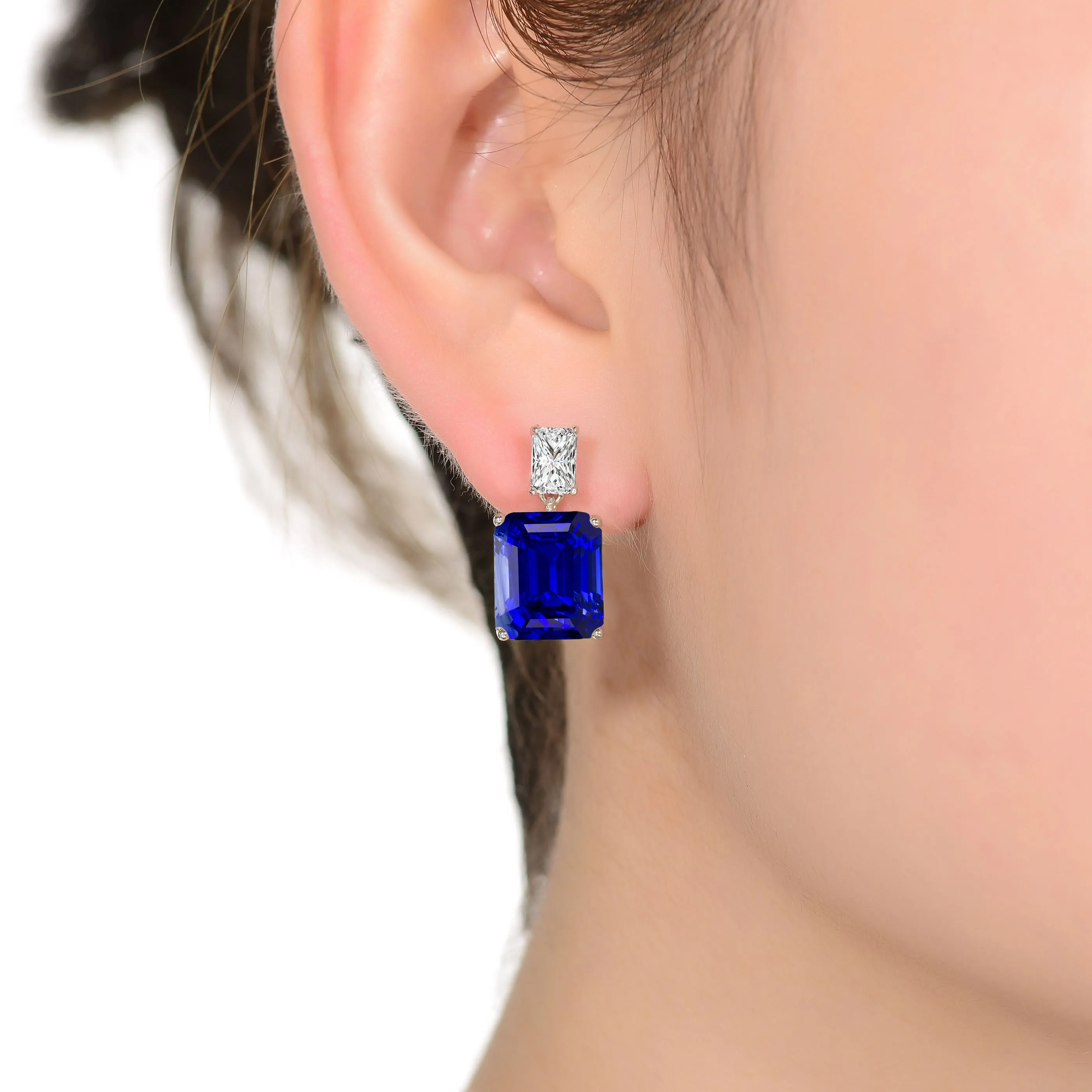 La Scène CZ Stud Earrings