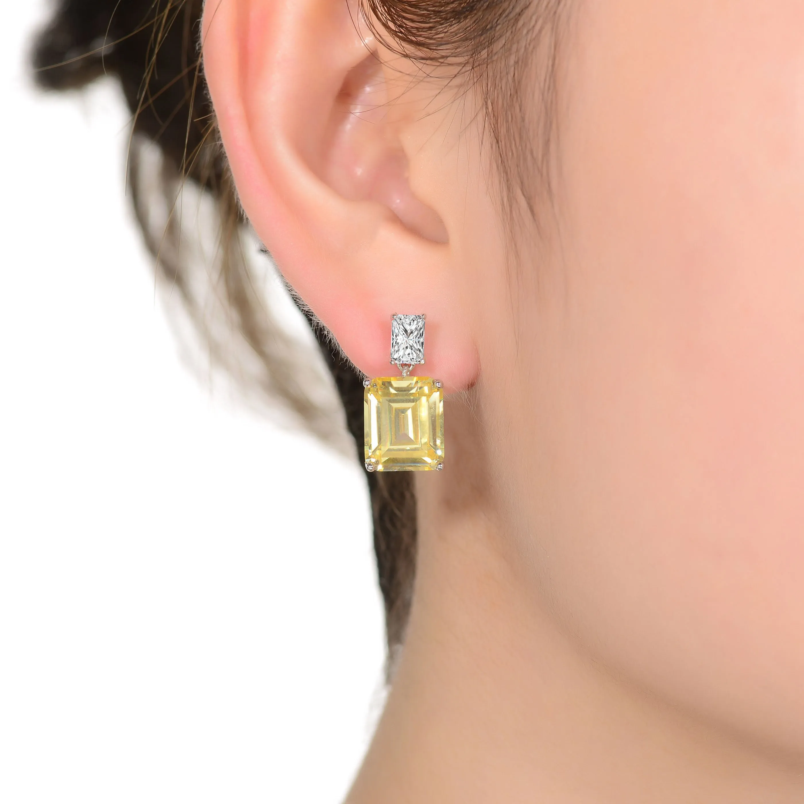 La Scène CZ Stud Earrings