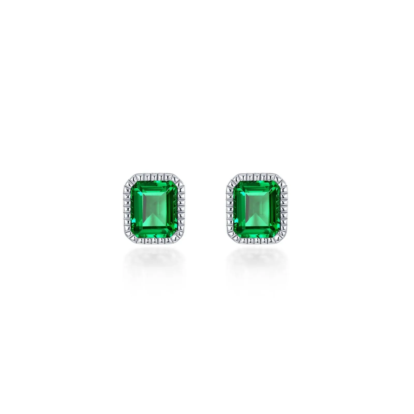 Lafonn May Birthstone Solitaire Stud Earrings BE008EMP00