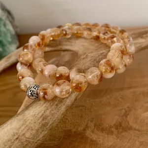 Natural citrine bracelet "Abundance"