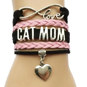 Original Cat Mom Handmade Bracelet