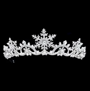 "Eira" - Winter Snowflake Bridal Tiara