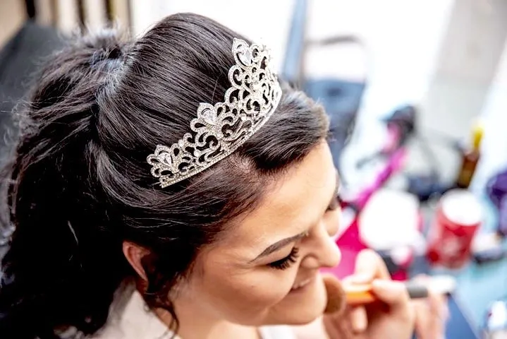 "Ellena" - Cubic Zirconia Bridal Tiara