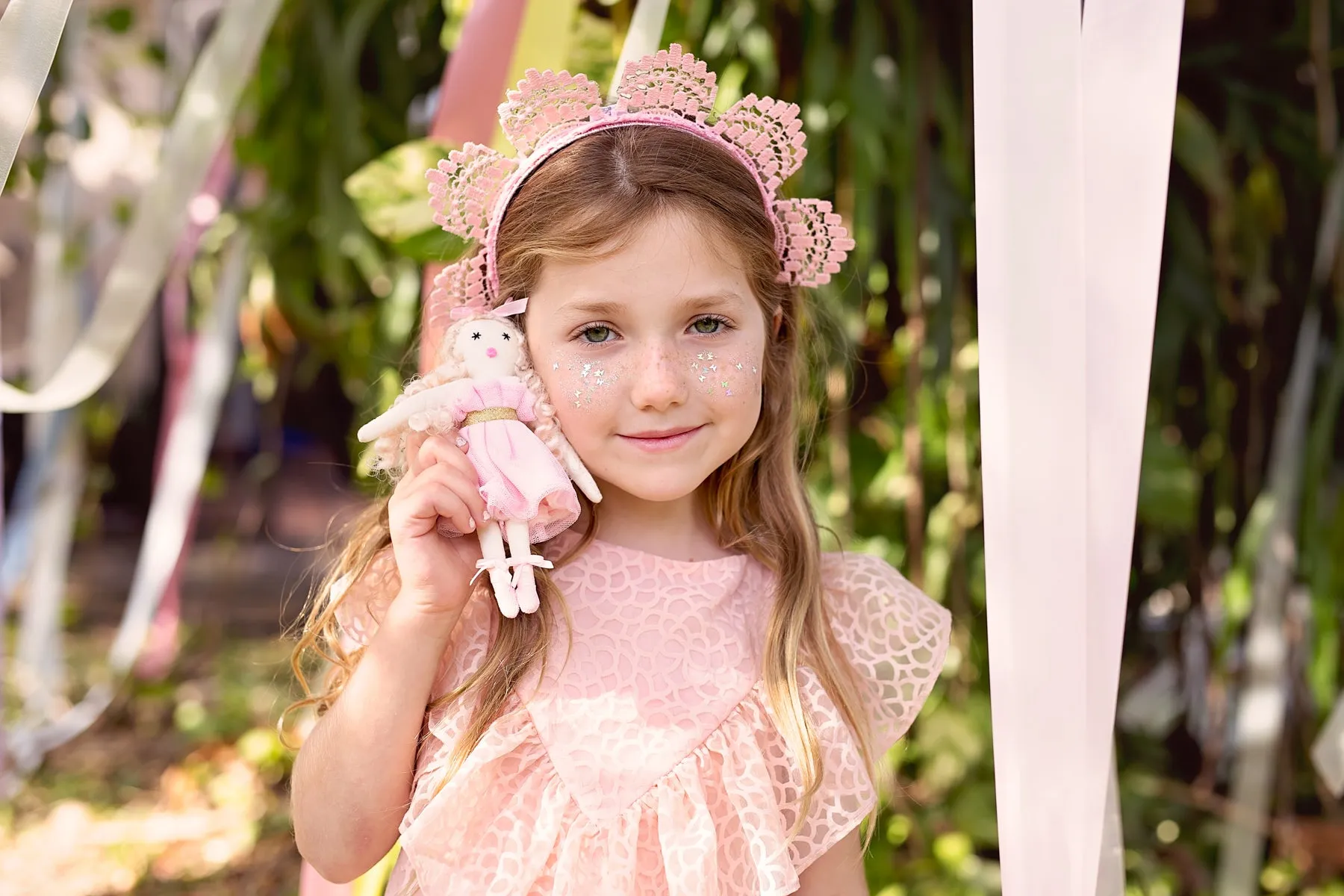 Rising Princess Headband - Blush