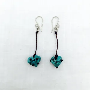 Santos Turquoise Cluster Dangle Earrings