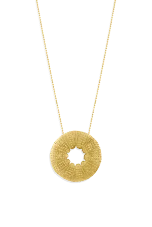 Sea Urchin Pendant Necklace