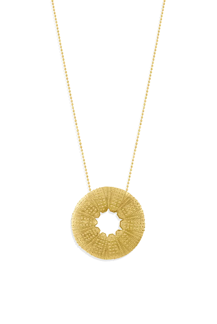 Sea Urchin Pendant Necklace