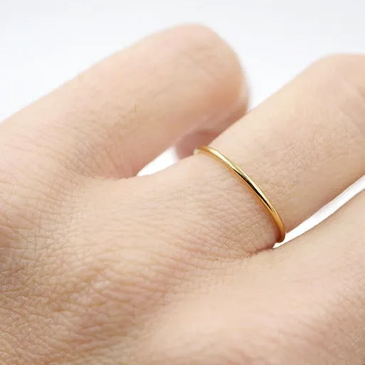 Slim Stacking Ring