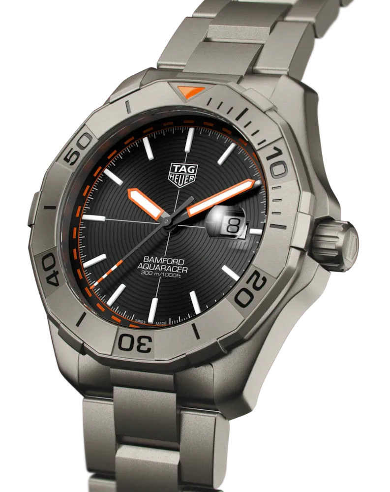 Tag Heuer Watch Automatic Aquaracer Titanium Bamford Limited Edition WAY208F.BF0638