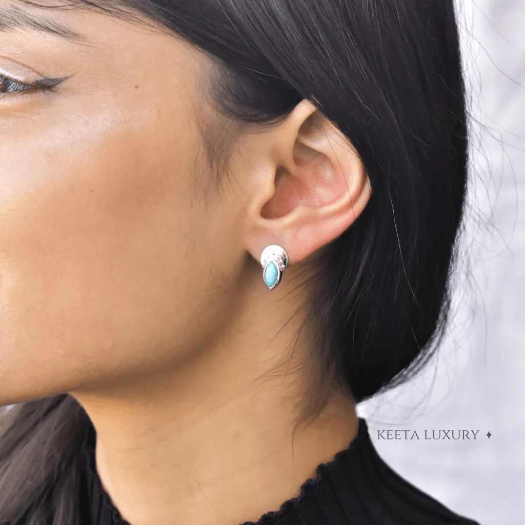 Tribal - Turquoise Studs