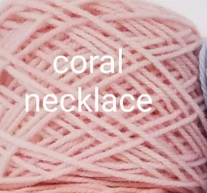 Winter Carnival: Coral Necklace/65 yrd